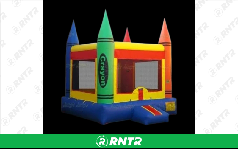  Crayola Bounce House – For rent in waycross, georgia – CBR EQUIPMENT RENTAL | RNTR.com – Image 1
