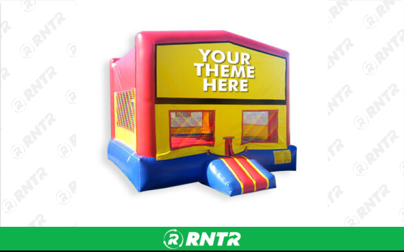 Generic Custom Themed 2  in 1 Bounce House w/ hoop – For rent in pompano-beach, florida – South Florida Bounce | RNTR.com – Image 1