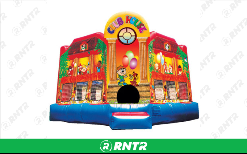 Generic Deluxe Club House Bounce – For rent in pompano-beach, florida – South Florida Bounce | RNTR.com – Image 1