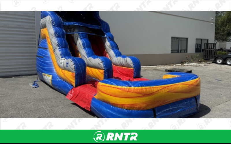 Generic Fireblast water slide 12' – For rent in Pompano Beach, Florida – Palm Beach Party and Bounce | RNTR.com – Image 2 of 2