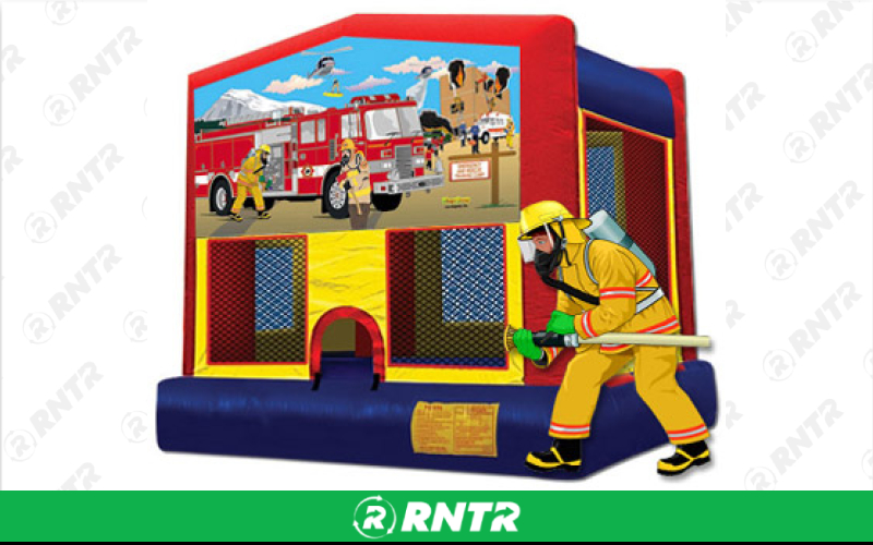 Generic Fireman Banner – For rent in pompano-beach, florida – South Florida Bounce | RNTR.com – Image 1
