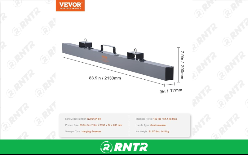 Generic FORKLIFT MAGNET - LARGE 84 120LB – For rent in tullahoma, tennessee – Christopher Equipment  | RNTR.com – Image 1
