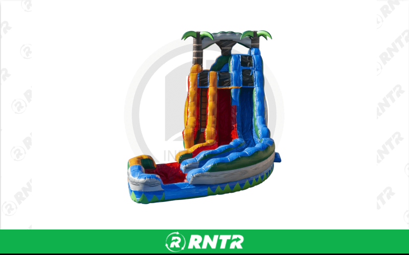 Generic Frankenstein Twist Water Slide – For rent in Pompano Beach, Florida – Palm Beach Party and Bounce | RNTR.com – Image 2 of 2