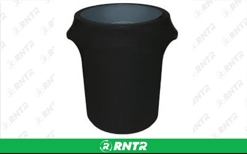 Generic Garbage can cover - black – For rent in spokane, washington – Entertainment Warehouse | RNTR.com – Image 1