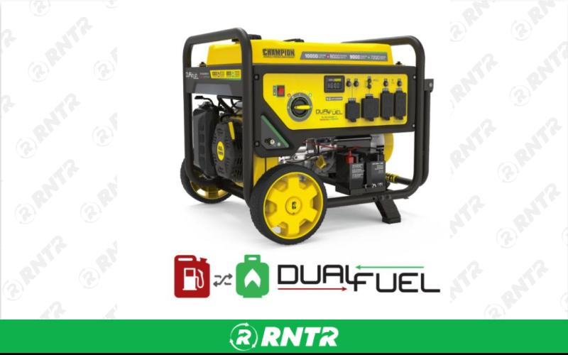 Generic GENERATOR - 8000W DUAL FUEL – For rent in Lafayette, Indiana – Midwest Rentals Inc  | RNTR.com – Image 2 of 2