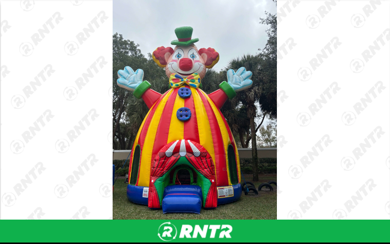 Generic Giant Circus Clown Bounce House – For rent in Pompano Beach, Florida – South Florida Bounce | RNTR.com – Image 3 of 3
