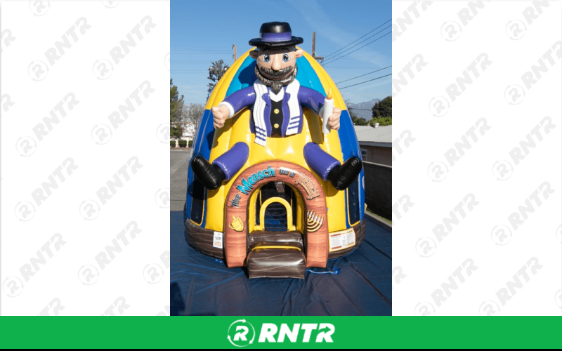 Generic Giant Mensch on a Bench Bounce House – For rent in pompano-beach, florida – South Florida Bounce | RNTR.com – Image 1