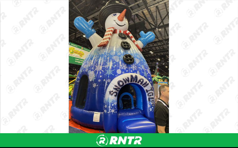 Generic Giant Snowman Bounce House – For rent in pompano-beach, florida – South Florida Bounce | RNTR.com – Image 1