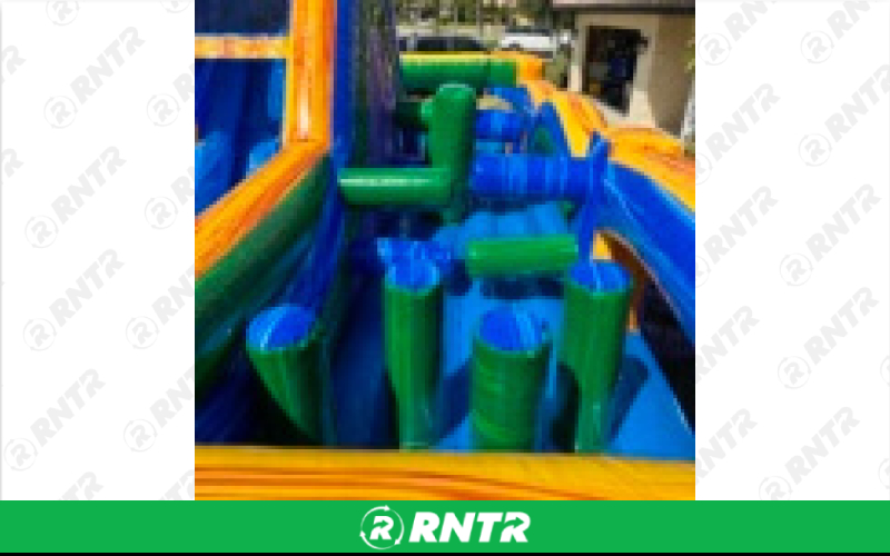 Generic Goombay Splash Obstacle Course – For rent in Pompano Beach, Florida – Palm Beach Party and Bounce | RNTR.com – Image 2 of 3