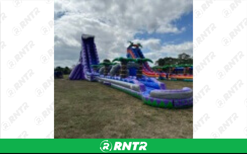 Generic Grape Crush Water Slide 40ft SL – For rent in Pompano Beach, Florida – Palm Beach Party and Bounce | RNTR.com – Image 2 of 2