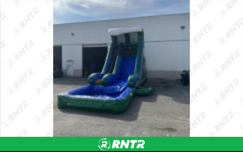 Generic Green Hornet Water Slide 18ft SL – For rent in Pompano Beach, Florida – Palm Beach Party and Bounce | RNTR.com – Image 2 of 2
