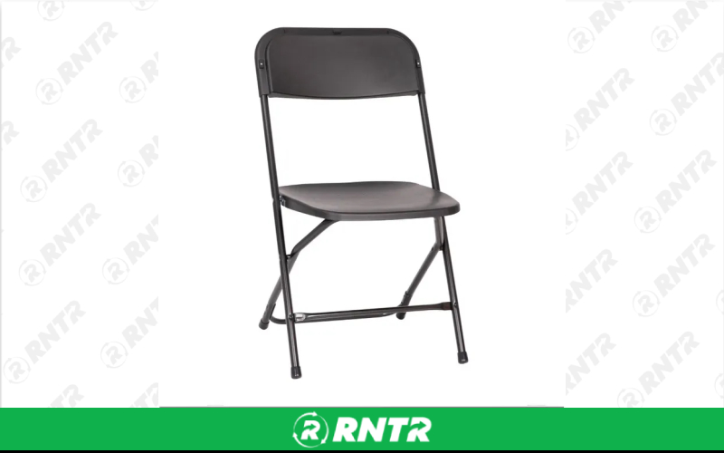 Generic HD Black Folding Chair – For rent in york, pennsylvania – A and R Rental | RNTR.com – Image 1