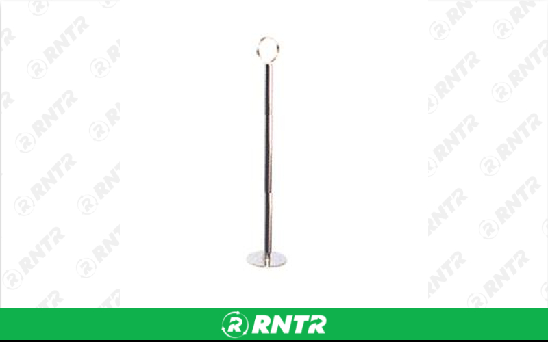 Generic HOLDER - CHROME TABLECARD – For rent in Lafayette, Indiana – Midwest Rentals Inc  | RNTR.com – Image 1 of 1