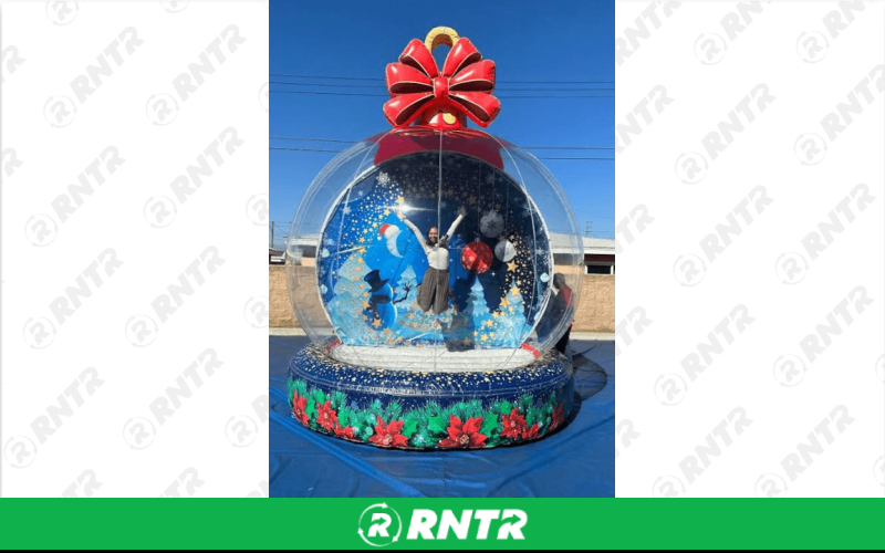 Generic Human Ornament Globe 15Ft Tall – For rent in pompano-beach, florida – South Florida Bounce | RNTR.com – Image 1