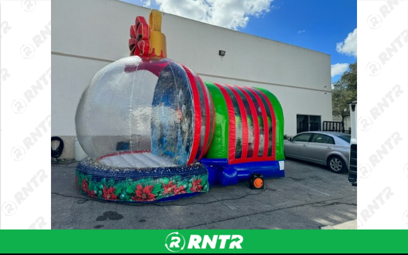 Generic Human Ornament Globe 15Ft Tall – For rent in Pompano Beach, Florida – South Florida Bounce | RNTR.com – Image 2 of 3