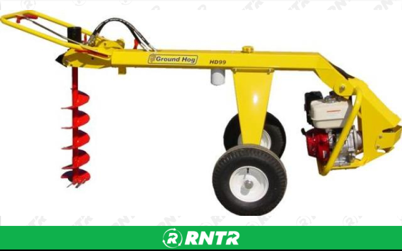 Generic Hydraulic Cart Type Pole Hole Digger – For rent in york, pennsylvania – A and R Rental | RNTR.com – Image 1