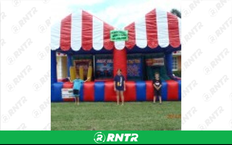 Generic Inflatable Carnival Games Booth – For rent in pompano-beach, florida – South Florida Bounce | RNTR.com – Image 1