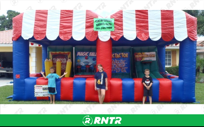 Generic Inflatable Carnival Games Booth – For rent in Pompano Beach, Florida – South Florida Bounce | RNTR.com – Image 2 of 2