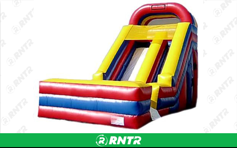 Generic INFLATABLE SLIDE MOONWALK-18' – For rent in lafayette, indiana – Midwest Rentals Inc  | RNTR.com – Image 1