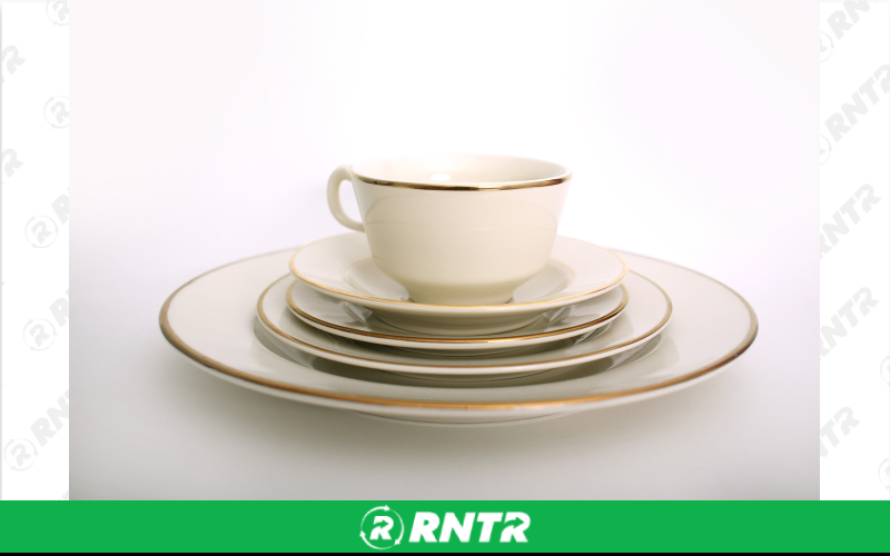 Generic Ivory Gold China Set – For rent in york, pennsylvania – A and R Rental | RNTR.com – Image 1