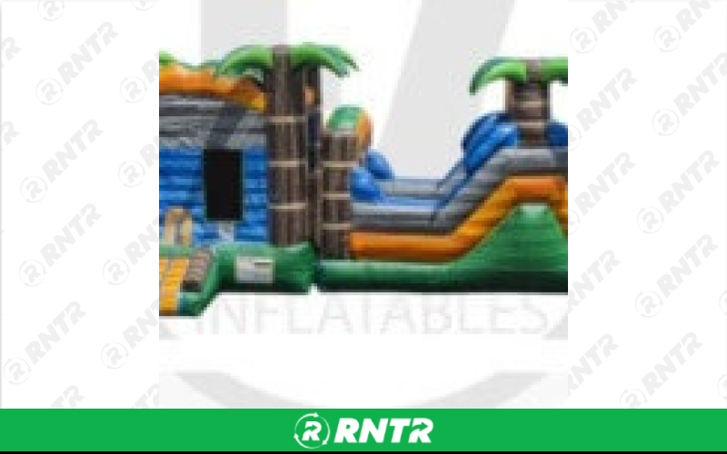 Generic Jungle Madness Obstacle Course – For rent in pompano-beach, florida – South Florida Bounce | RNTR.com – Image 1