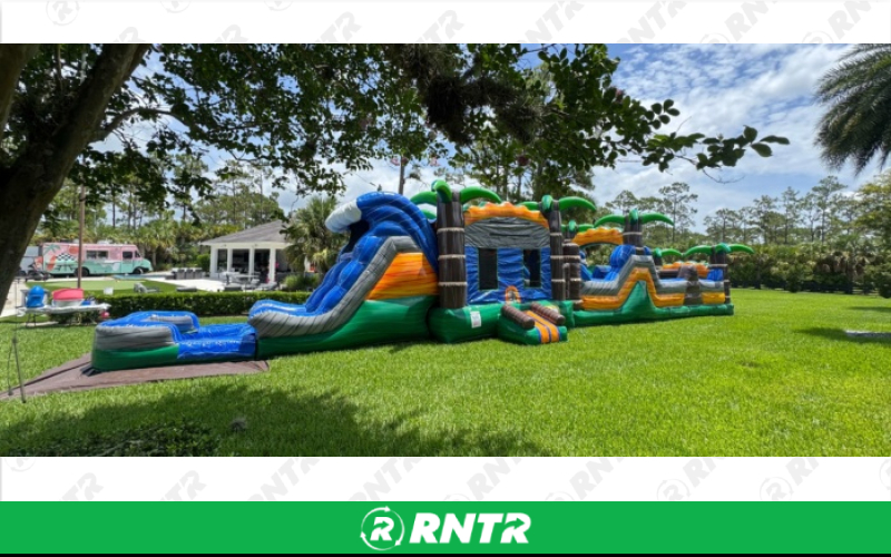 Generic Jungle Madness Obstacle Course – For rent in Pompano Beach, Florida – Palm Beach Party and Bounce | RNTR.com – Image 3 of 3