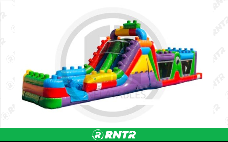 Generic Lego Obstacle Course – For rent in pompano-beach, florida – South Florida Bounce | RNTR.com – Image 1