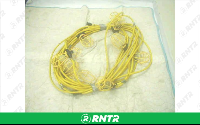 Generic LIGHT - 100' YELLOW CAGED – For rent in lafayette, indiana – Midwest Rentals Inc  | RNTR.com – Image 1