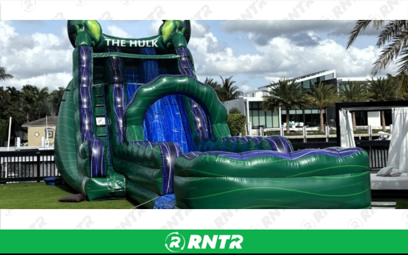 Generic Little Hulk Water Slide 22ft DL – For rent in Pompano Beach, Florida – Palm Beach Party and Bounce | RNTR.com – Image 3 of 3