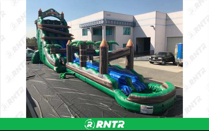 Generic Log Flume Water Slide DL – For rent in Pompano Beach, Florida – Palm Beach Party and Bounce | RNTR.com – Image 2 of 3