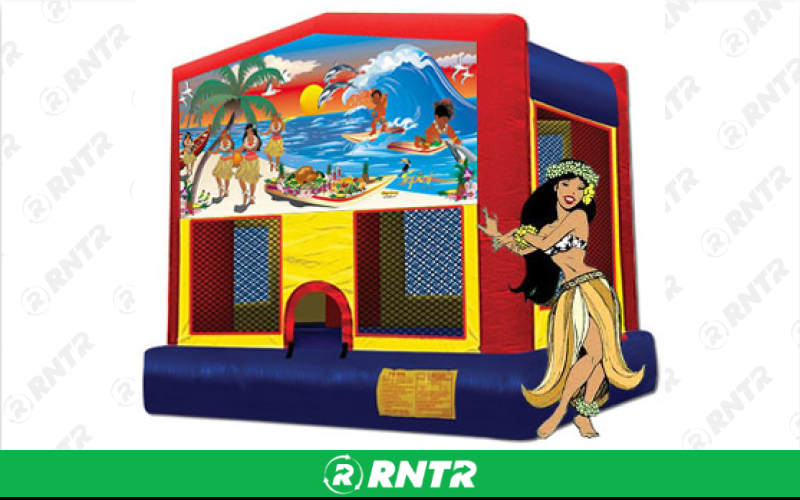 Generic Luau Banner – For rent in pompano-beach, florida – South Florida Bounce | RNTR.com – Image 1