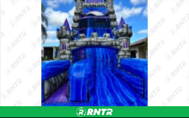 Generic Magic Kingdom Water Slide 25ft Sl – For rent in pompano-beach, florida – South Florida Bounce | RNTR.com – Image 1