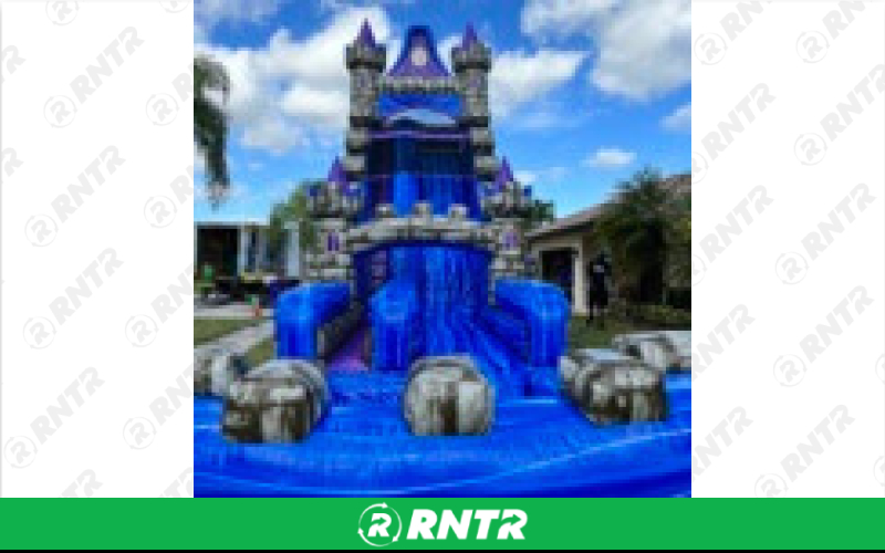 Generic Magic Kingdom Water Slide 25ft Sl – For rent in Pompano Beach, Florida – Palm Beach Party and Bounce | RNTR.com – Image 2 of 3