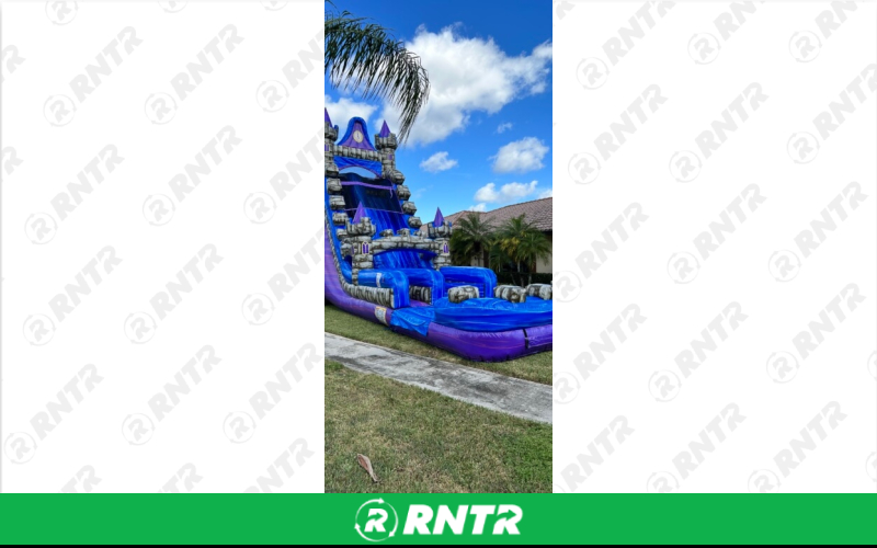 Generic Magic Kingdom Water Slide 25ft Sl – For rent in Pompano Beach, Florida – Palm Beach Party and Bounce | RNTR.com – Image 3 of 3