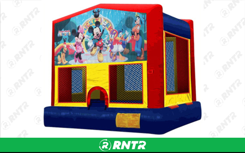 Generic Mickey Mouse Club House Banner – For rent in pompano-beach, florida – South Florida Bounce | RNTR.com – Image 1