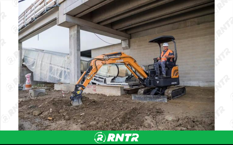Generic MINI EXCAVATOR - CX17C (4000#) – For rent in lafayette, indiana – Midwest Rentals Inc  | RNTR.com – Image 1
