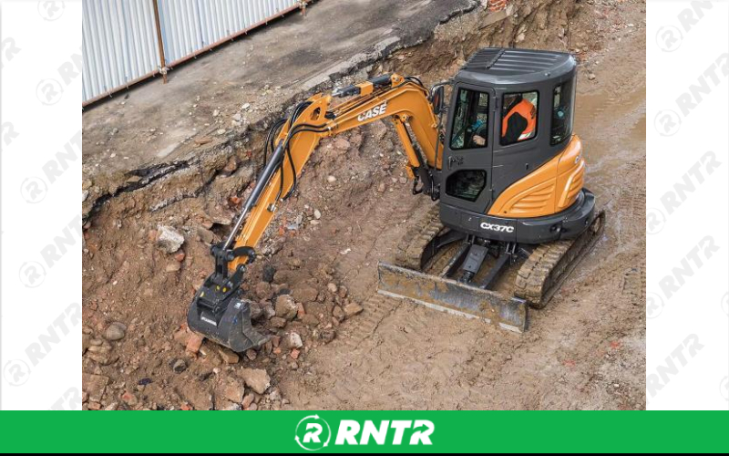 Generic MINI EXCAVATOR - CX37C (8000#) – For rent in lafayette, indiana – Midwest Rentals Inc  | RNTR.com – Image 1
