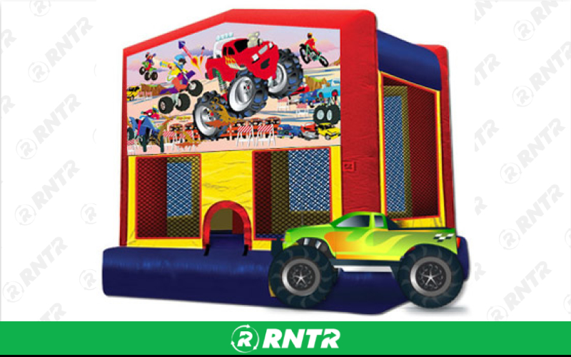 Generic Monster Truck Banner – For rent in pompano-beach, florida – South Florida Bounce | RNTR.com – Image 1