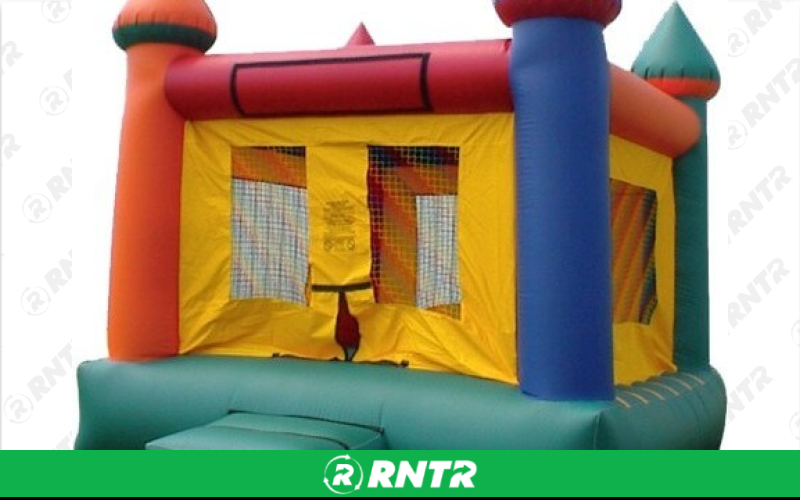 Generic Multi Color Castle Bounce House – For rent in pompano-beach, florida – South Florida Bounce | RNTR.com – Image 1
