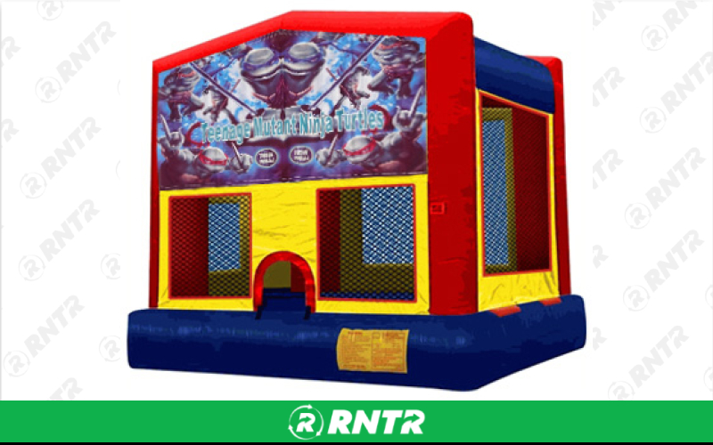 Generic Ninja Turtles Banner – For rent in pompano-beach, florida – South Florida Bounce | RNTR.com – Image 1