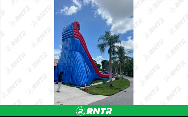 Generic North Shore Water Slide 42ft DL – For rent in Pompano Beach, Florida – Palm Beach Party and Bounce | RNTR.com – Image 3 of 3