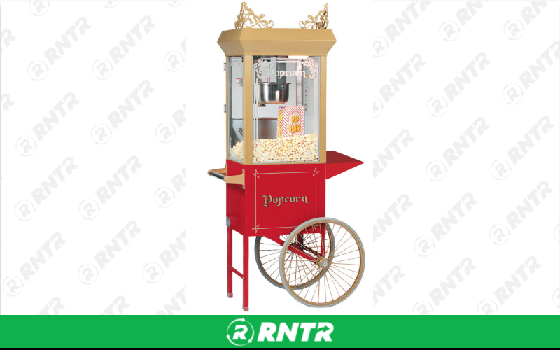 Generic Old Fashion Popcorn Machine w/ Cart – For rent in york, pennsylvania – A and R Rental | RNTR.com – Image 1