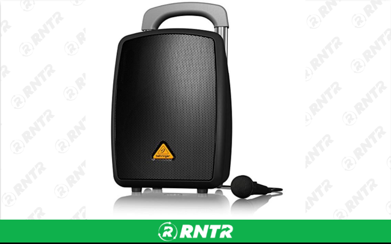 Generic PA SYSTEM - 40W  POWERED PORTABLE SPEAKER – For rent in Lafayette, Indiana – Midwest Rentals Inc  | RNTR.com – Image 1 of 2