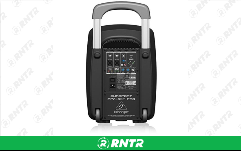 Generic PA SYSTEM - 40W  POWERED PORTABLE SPEAKER – For rent in Lafayette, Indiana – Midwest Rentals Inc  | RNTR.com – Image 2 of 2