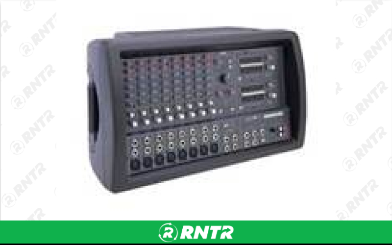 Generic PA SYSTEM - 500W MIXER/AMP – For rent in Lafayette, Indiana – Midwest Rentals Inc | RNTR.com – Image 1