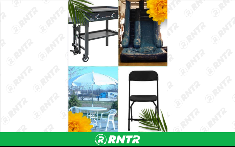 Generic PACKAGE - BACKYARD BBQ WITH WATER SLIDE – For rent in Lafayette, Indiana – Midwest Rentals Inc  | RNTR.com – Image 1 of 1