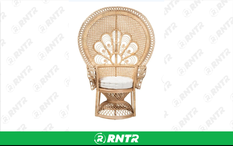 Generic Peacock Rattan Chair - Brown – For rent in york, pennsylvania – A and R Rental | RNTR.com – Image 1
