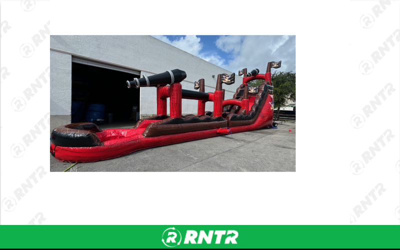 Generic Pirate Ship Waterslide 20ft SL – For rent in pompano-beach, florida – South Florida Bounce | RNTR.com – Image 1