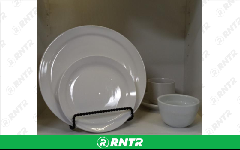 Generic PLATE - WHITE 6 1/2 BREAD/DESSERT – For rent in lafayette, indiana – Midwest Rentals Inc  | RNTR.com – Image 1