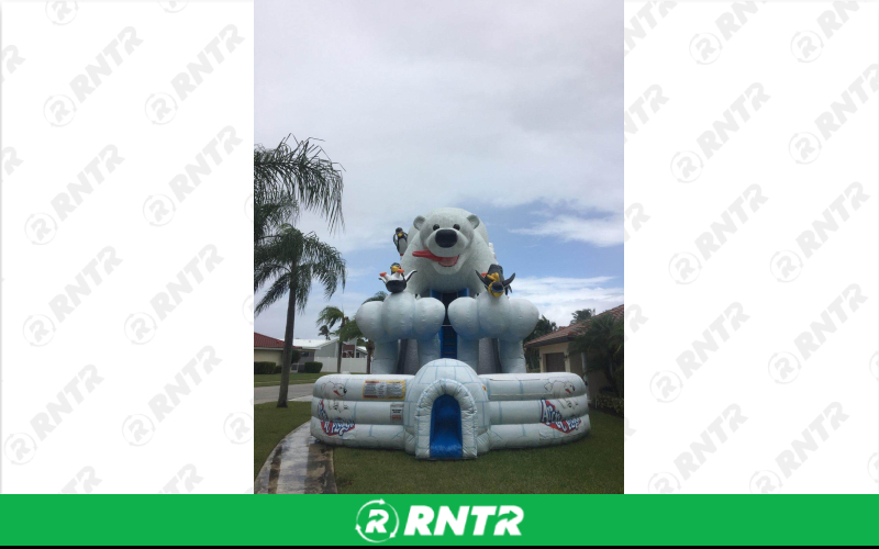 Generic Polar Bear Plunge Slide – For rent in Pompano Beach, Florida – South Florida Bounce | RNTR.com – Image 2 of 3